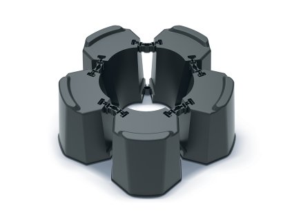 Podstavec pod sud MODULAR BASECAN SET, antracit