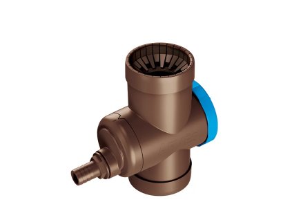 Sada příslušenství k nádržím na dešťovou vodu RCANS13, tmavě hnědá