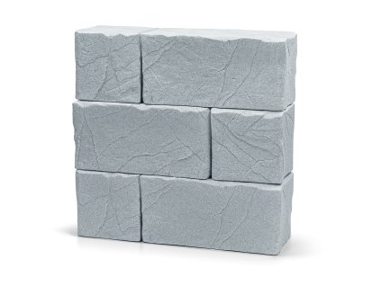 Nádrž na dešťovou vodu STONE BLOCK 400L, studená šedá