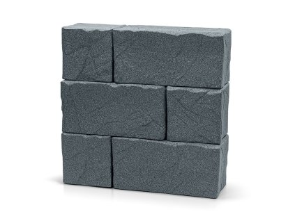 Nádrž na dešťovou vodu STONE BLOCK 400L, šedá