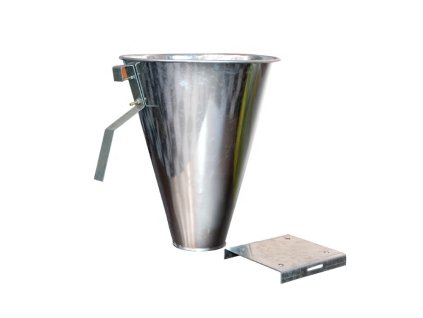 Vykrvovací trychtýř - velikost S, nerez - II. jakost