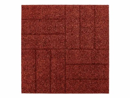 gumova dlazdice aslon design cervena 2