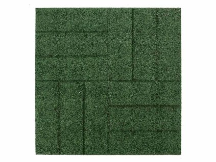 gumova dlazdice aslon design zelena