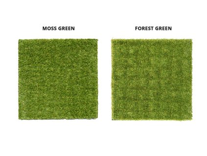 Artificial grass tile 50x50x3 r15