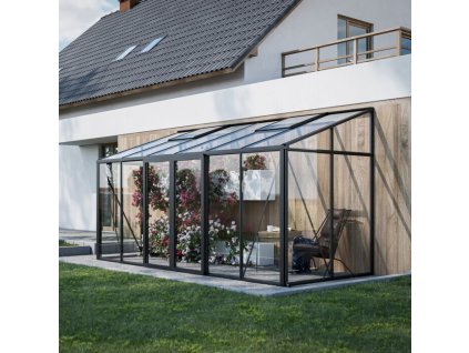 ARKEN Portico 1,6 x 6,1 m, výška 248 cm, sklo 4 mm - hlavni fotka