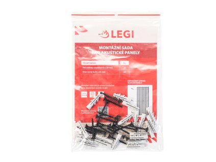 montazni sada vrut hmozdinka pro akusticke panely