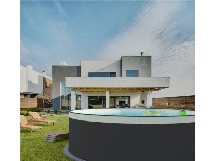 2353 1 bazen cf antrazit white samotny bazen 350 x 90 cm