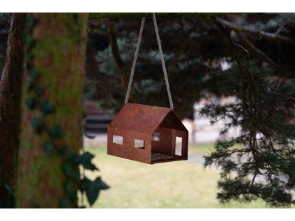Ptačí krmítko Corgarden CASA 1040 30 x 21 x 23 cm Corten