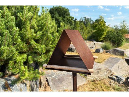 Ptačí krmítko Corgarden VELA 1041 25 x 25 x 20 cm Corten