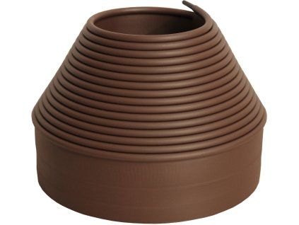 Zahradni obrubnik GARDEN DIAMOND JUNIOR 12 m, hnedy