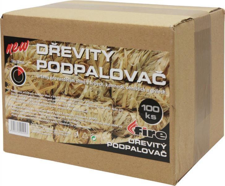 Podpalovač dřevitý 3,6 cm (100 ks) MA667102