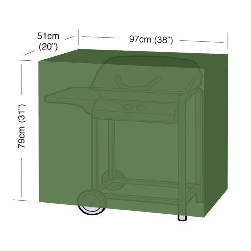 Krycí plachta na gril CLASSIC "S" 97 x 51 x 79 cm, PE 90g/m2 MA791815