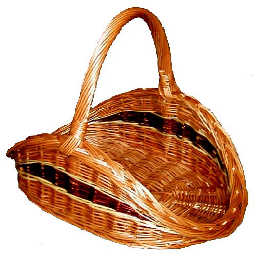 Koš krbový FRANCOUZ 55x40x40cm lakovaný MA331030