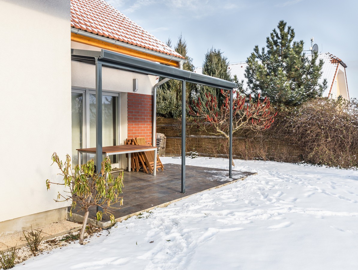 Hliníková pergola Terrassendach original 3,06 x 4,06 m - antracit GU4293162 (obrázek 9)