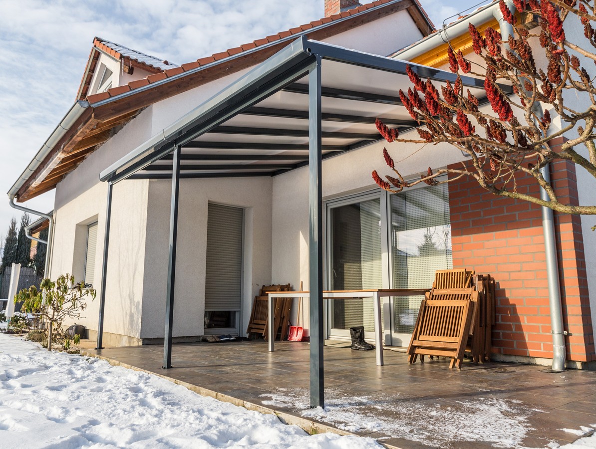 Hliníková pergola Terrassendach original 3,06 x 4,06 m - antracit GU4293162 (obrázek 3)