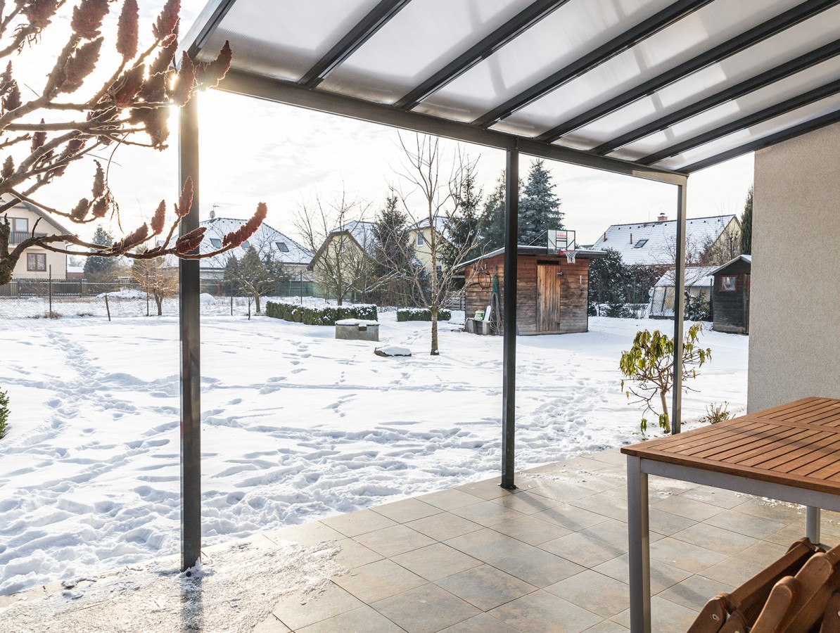 Hliníková pergola Terrassendach original 3,06 x 4,06 m - antracit GU4293162 (obrázek 10)