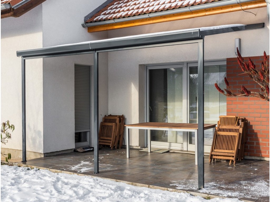 Prodloužení pergoly Terrassendach original 1,20 x 4,06 m - antracit GU4293716 (obrázek 3)