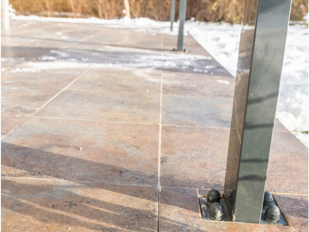 Hliníková pergola Terrassendach original 4,26 x 4,06 m - bílá GU4293115 (obrázek 11)