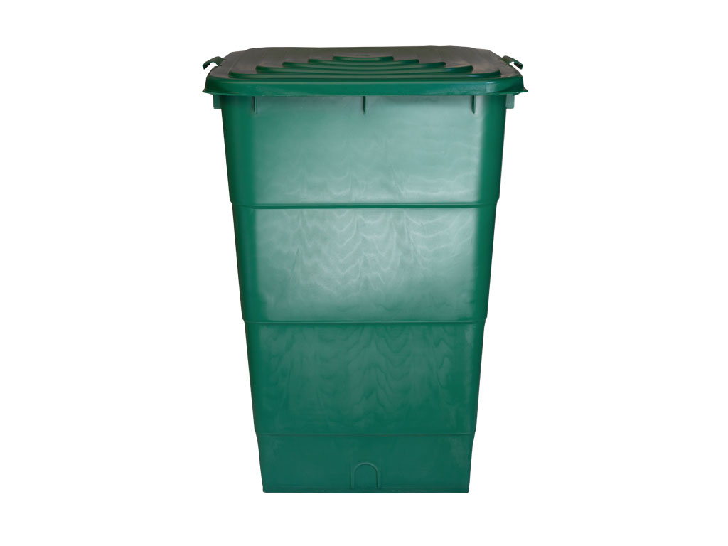 Geoplat Sud na dešťovou vodu 200l PH hranatý s kohoutkem+víko