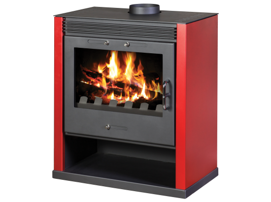 Krbová kamna VICTORIA Rubin, červená HO3072