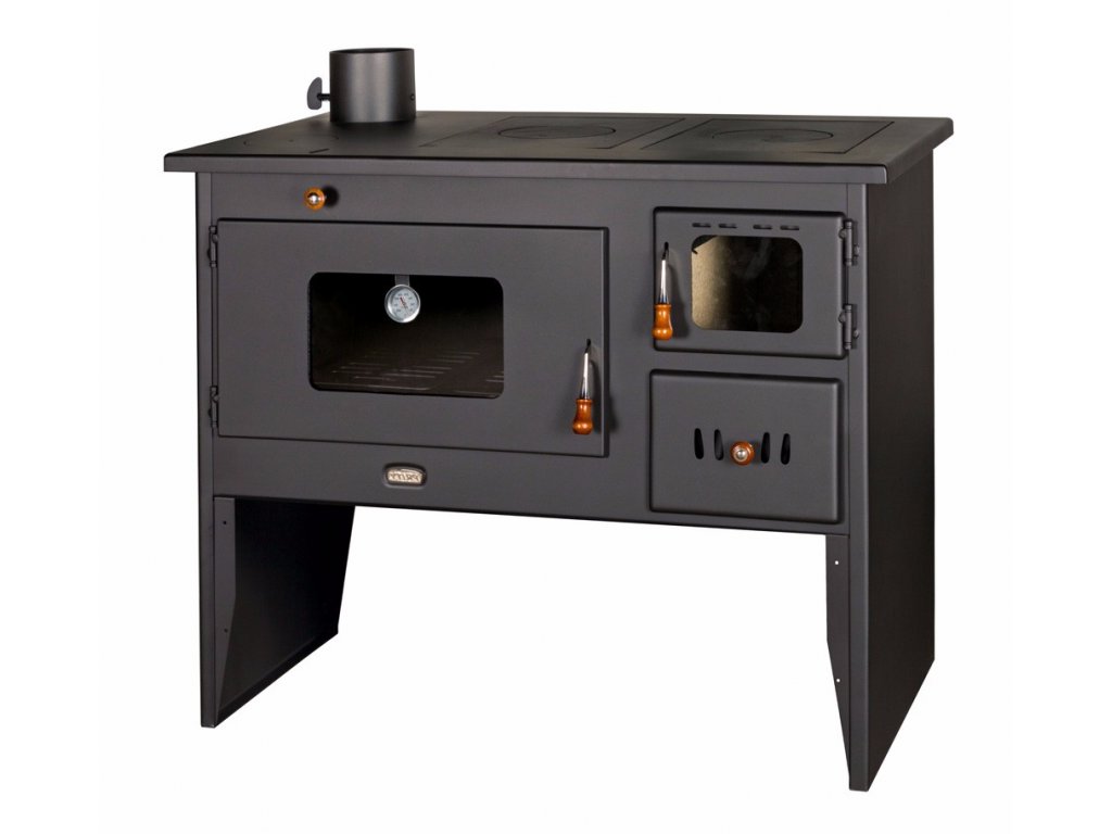 Sporák na tuhá paliva PRITY 2P50, levá HO957