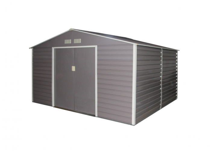 Zahradní domek GAH 1085 - 340 x 319 cm, šedý PE63900571