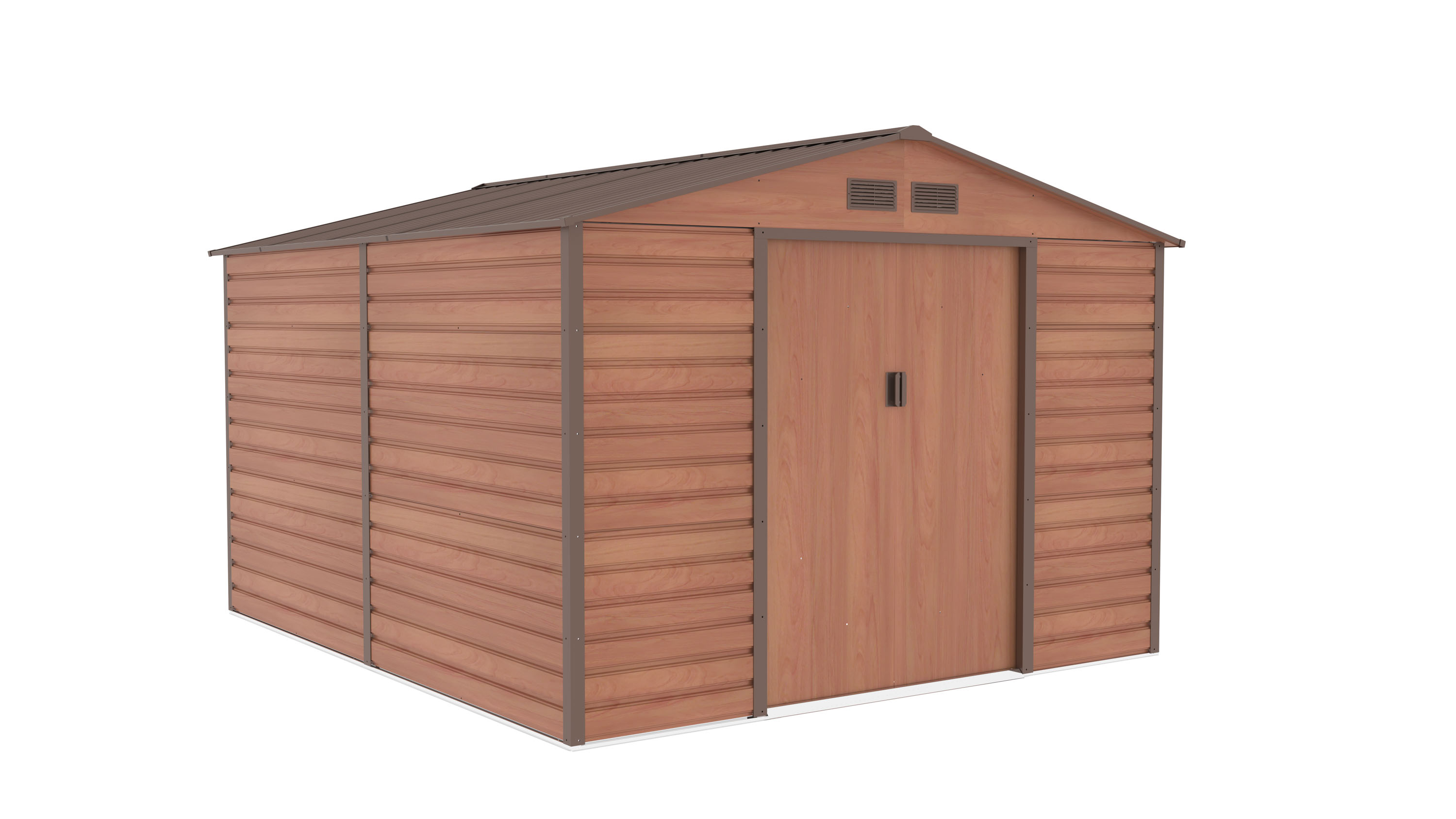 Zahradní domek GAH 884 - 277 x 319 cm, hnědý PE63900567