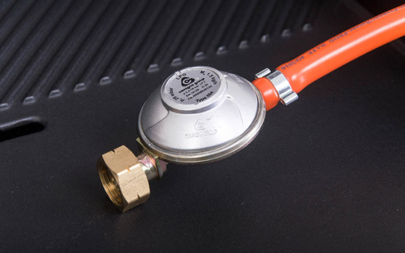 Plynový gril G21 Oklahoma, BBQ Premium Line 3 hořáky + zdarma redukční ventil PE6390310 - Obrázek 4