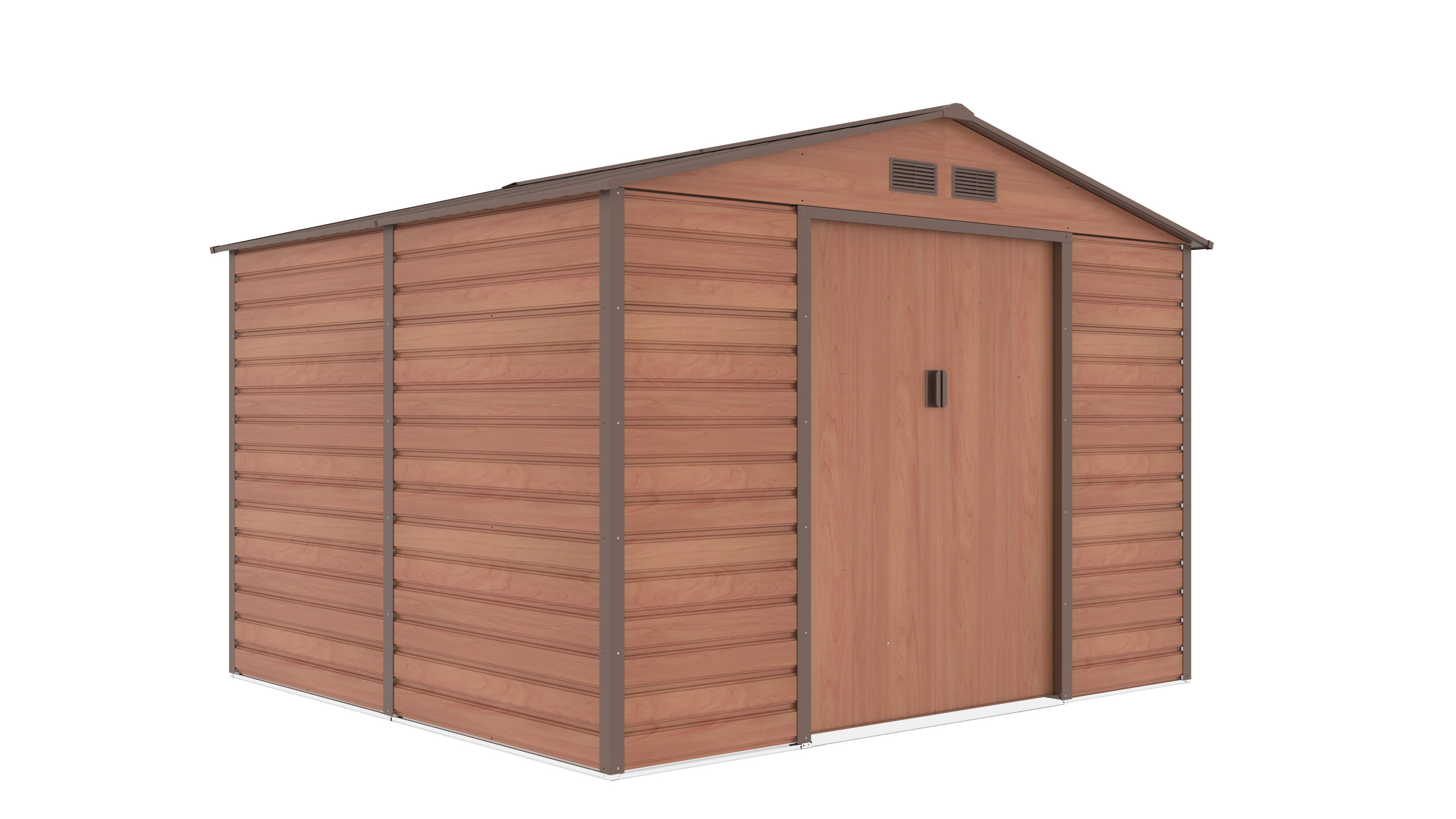 Zahradní domek GAH 706 - 277 x 255 cm, hnědý PE63900554