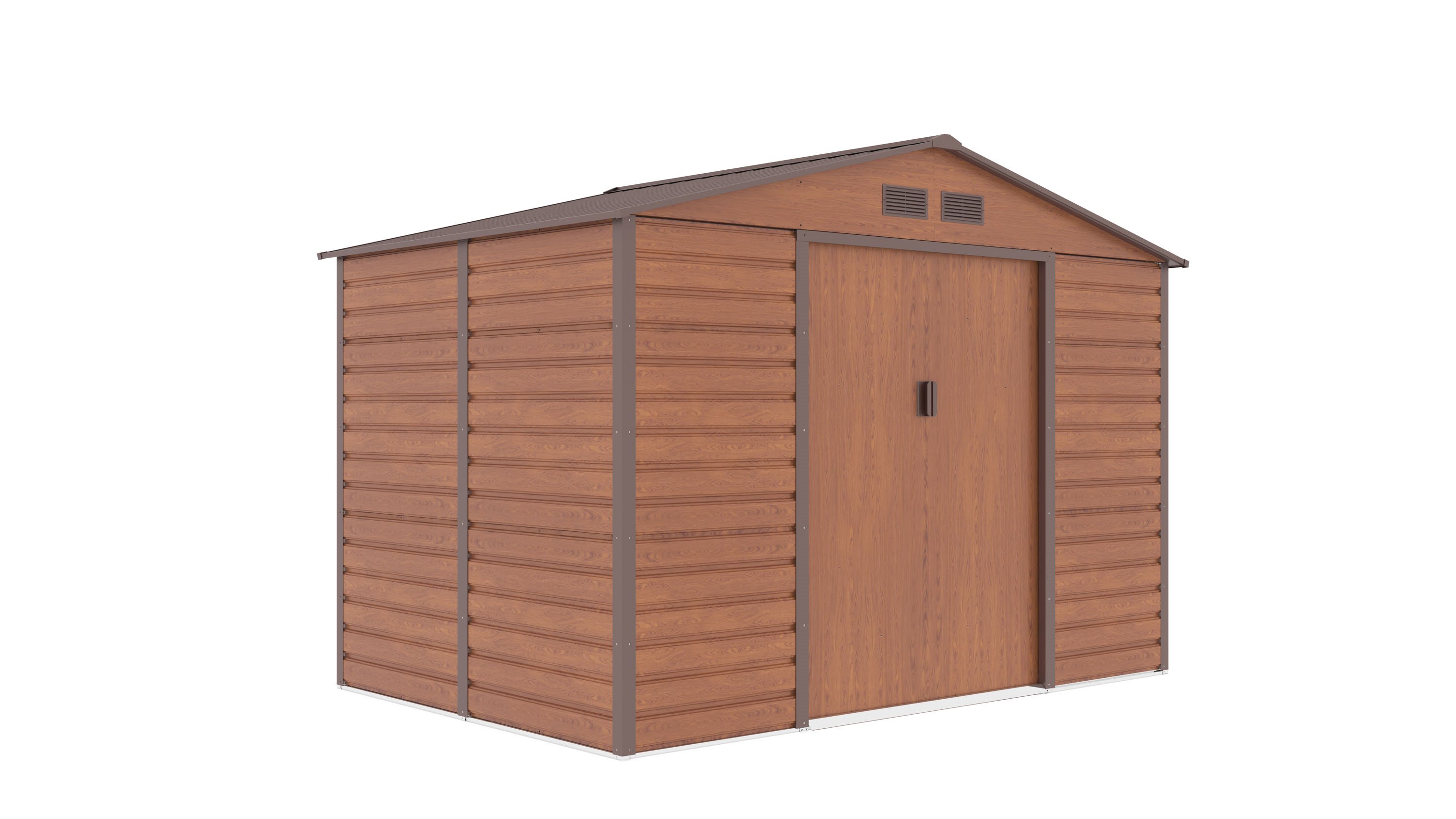 Zahradní domek GAH 529 - 277 X 191 cm, hnědý PE63900535