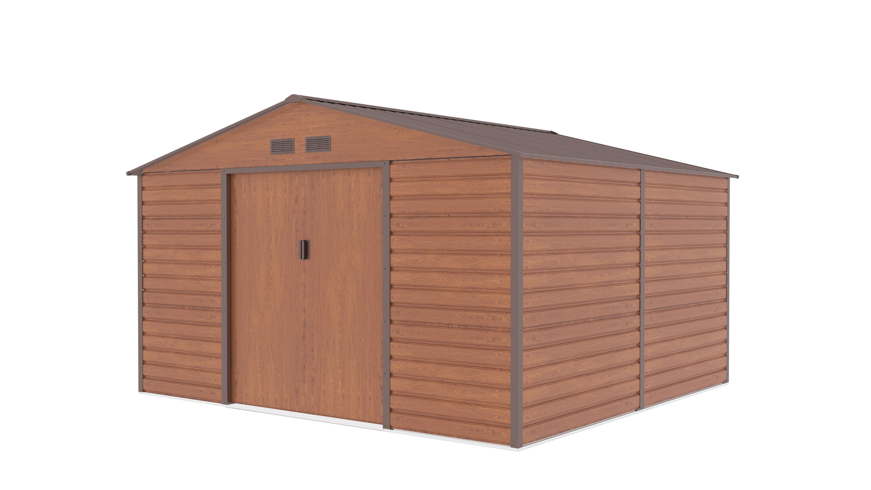 Zahradní domek G21 GAH 1085 - 340 X 319 cm, hnědý PE63900575