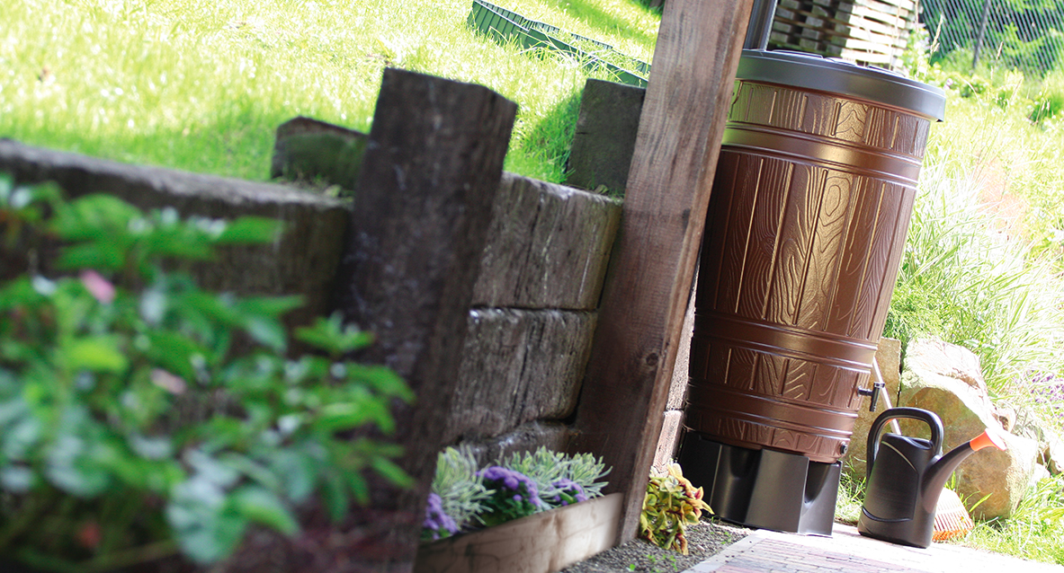 PROSPERPLAST Woodcan IDWO265 černý 265 L