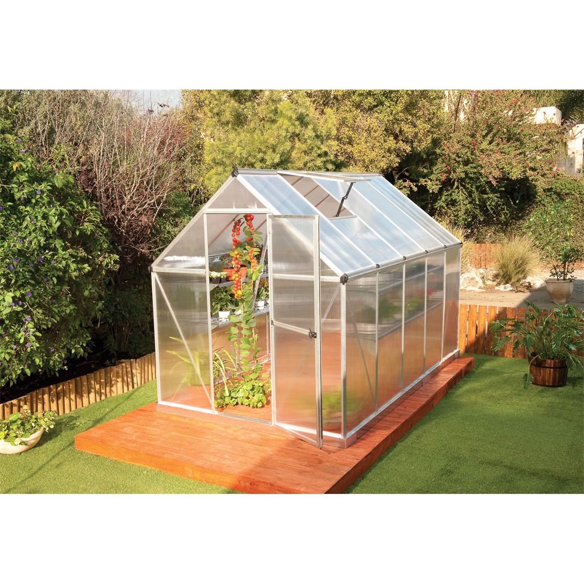 Palram Multiline 6x10 polykarbonát 185 x 306 x 209 cm 701631 (obrázek 4)