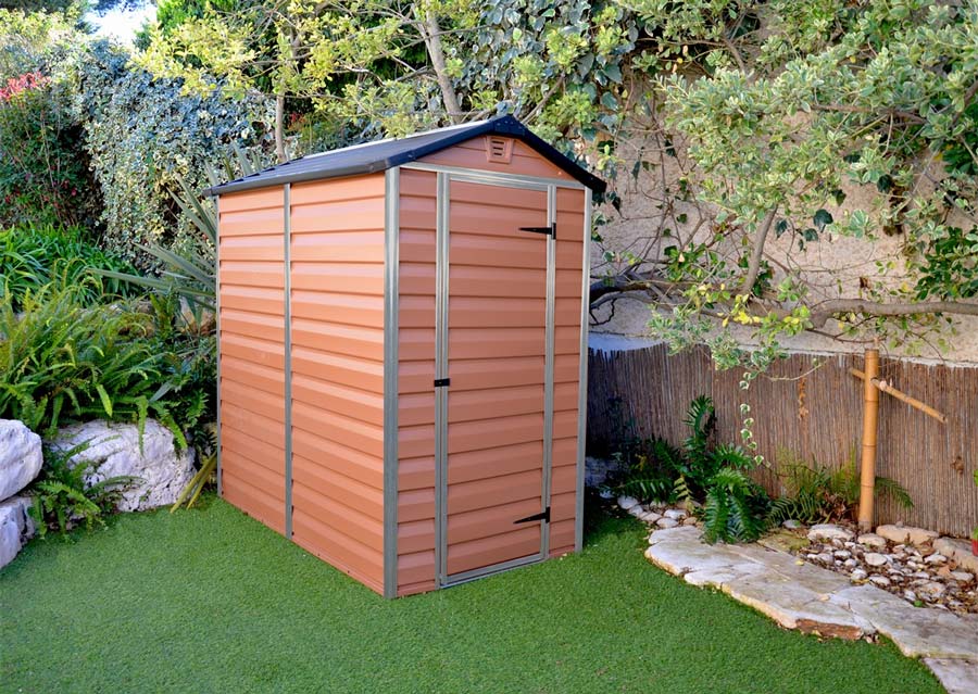 Zahradní domek Palram SkyLight 4x6 hnědý GD702294