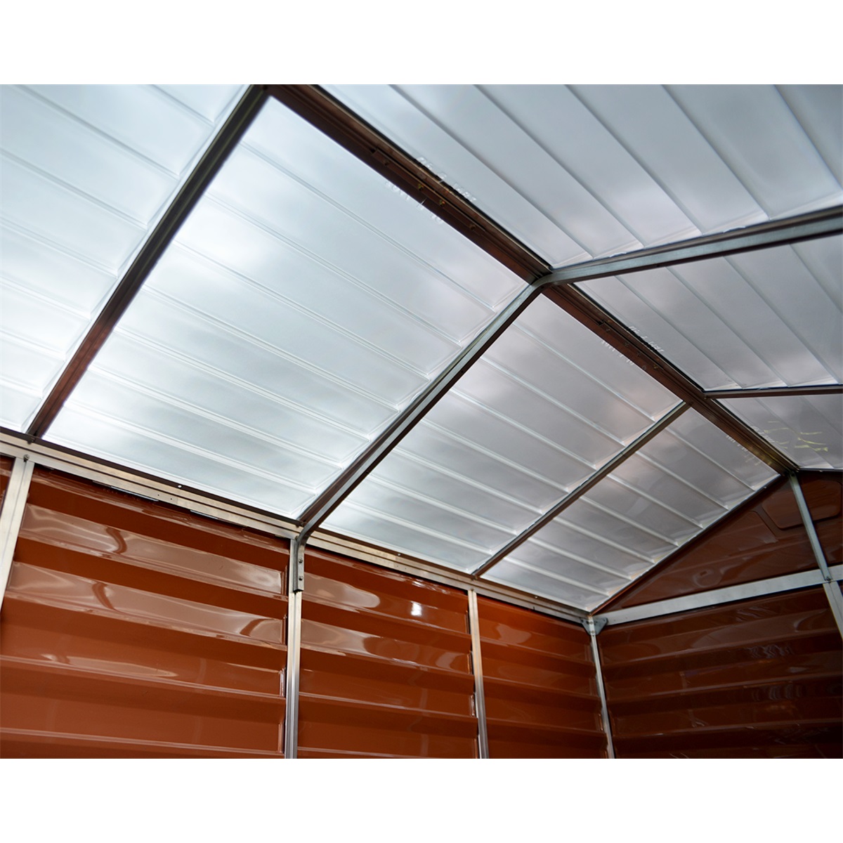 Zahradní domek Palram SkyLight 6x5 hnědý GD702396 (obrázek 8)