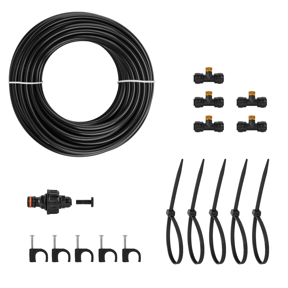 Bradas Zahradní vodní mlha 7,5 m BLACK LINE