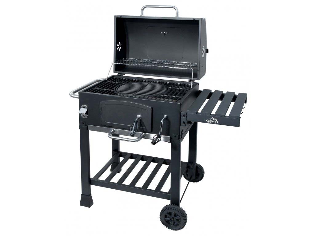 Gril na dřevěné uhlí ROYAL litinový rošt CT13040