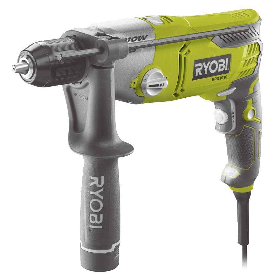 Příklepová vrtačka RYOBI RPD1010-K 1010 W RY5133002058