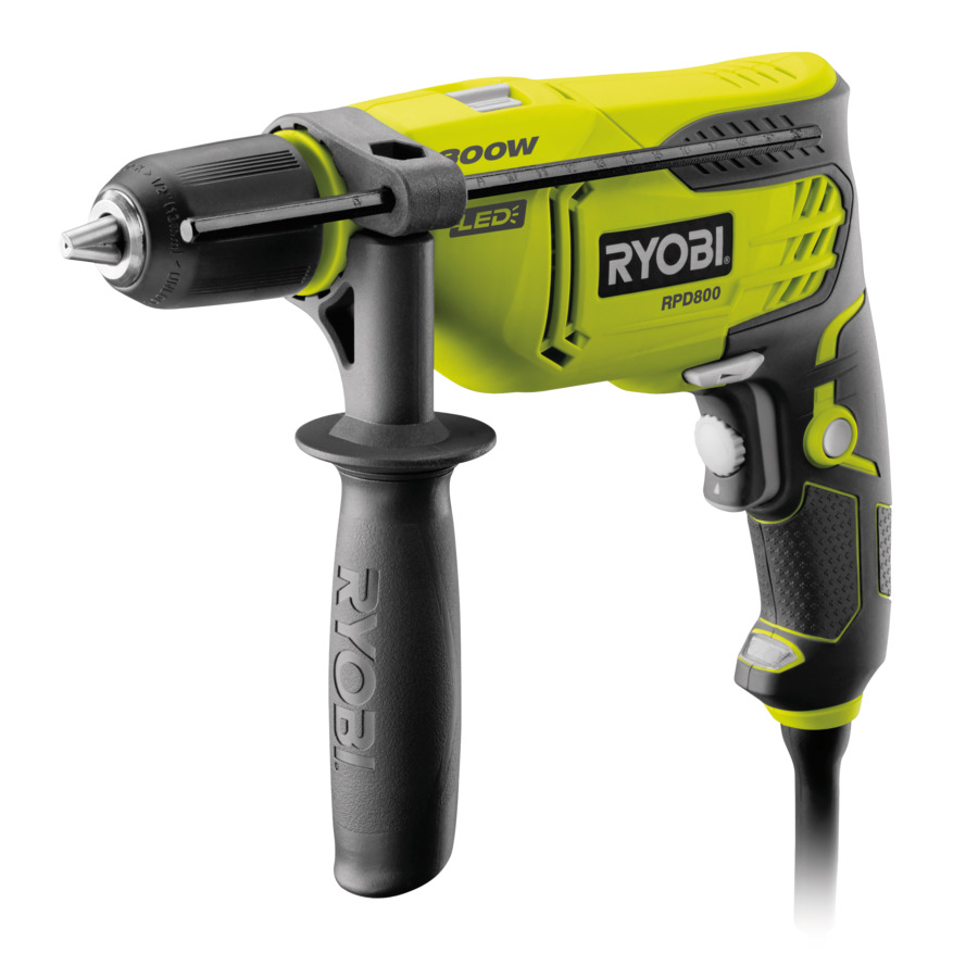 Příklepová vrtačka RYOBI RPD800-K 800W RY5133002018