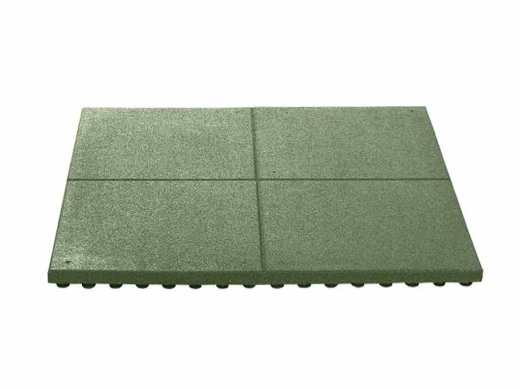 Gumová dlažba GUTTA Play 50 x 50 x 5 cm, zelená GU4394120