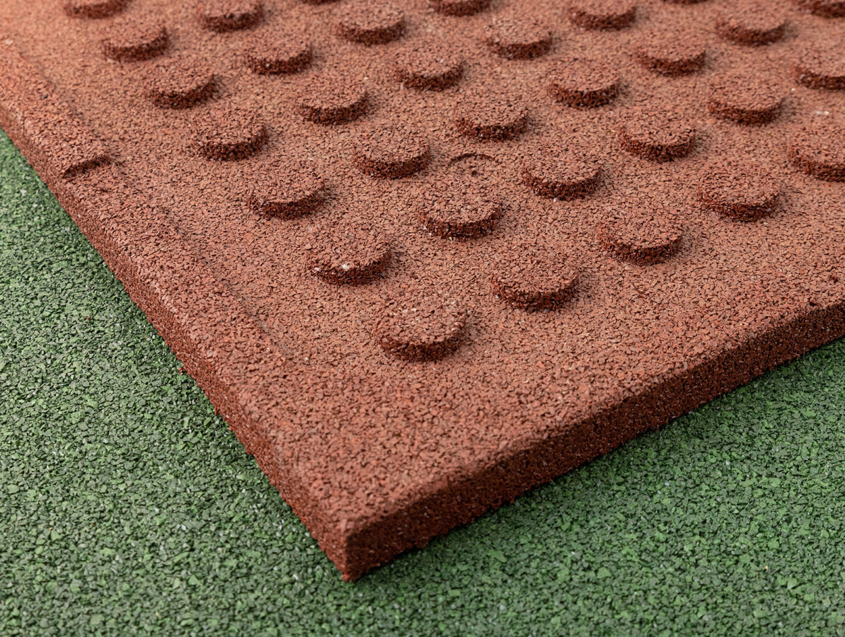 Gumová dlažba GUTTA Play 50 x 50 x 5 cm, červená GU4394121