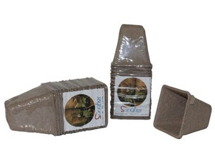 Jednorázový květináč 8 x 8 x 8 cm (18ks) MA251048