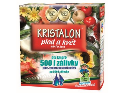 Hnojivo AGRO Kristalon Plod a květ 0,5 kg MA912012