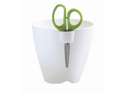 Květináč na bylinky LIMES UNO 15 cm, bílá PRDLU150-S449