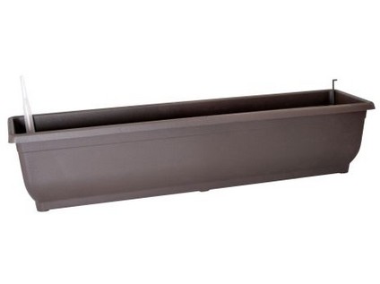 Samozavlažovací truhlík AQUA GLORIA 80 cm, hnědá MA311769