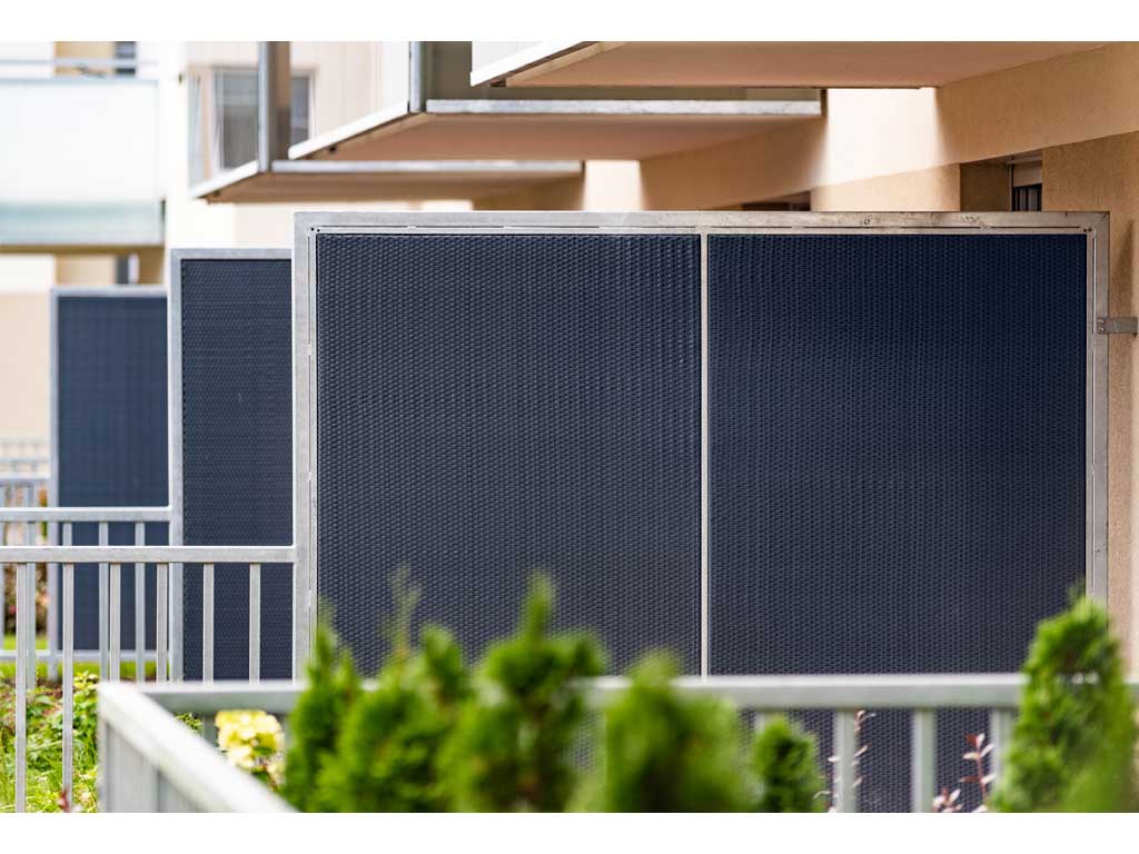 Balkonová zástěna LEGI 3 x 1 m, tmavě šedá ZJSG03609RD03 - Obrázek 3