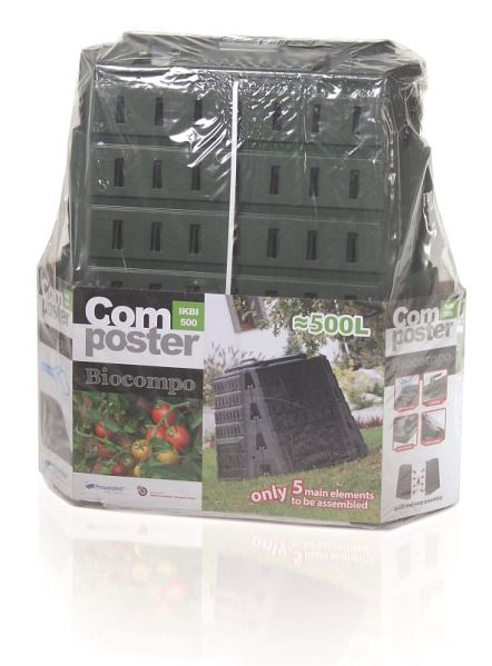 Kompostér BIOCOMPO 500 l černý PRIKBI500C-S411