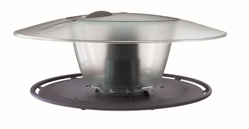 Krmítko pro ptáky BIRDYFEED ROUND antracit 29,4cm PRIBFR-S433