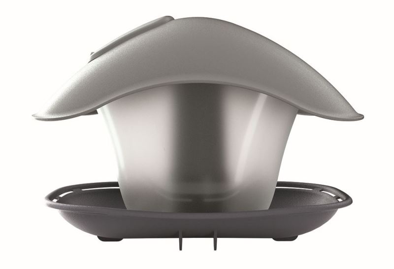 Krmítko pro ptáky BIRDYFEED SQUARE antracit 24,8 cm PRIBFS-S433