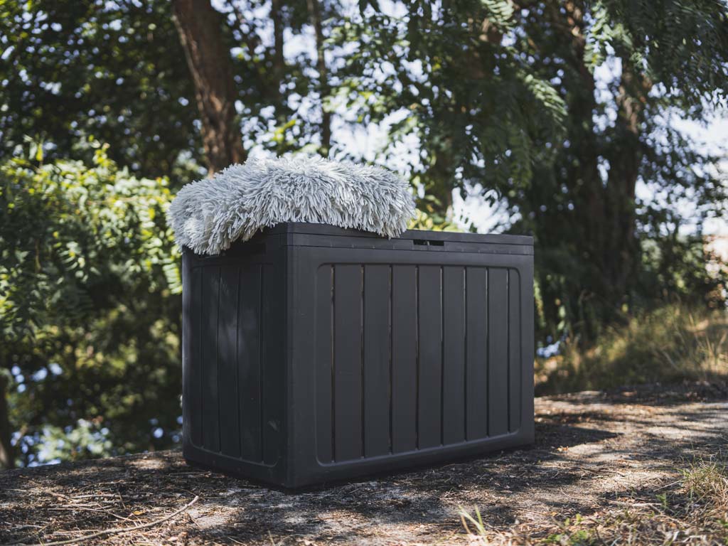 Zahradní box BOARDEBOX 190 l – antracit 78 cm PRMBBL190-S433